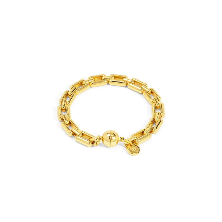 Time Link Magnet Bracelet
