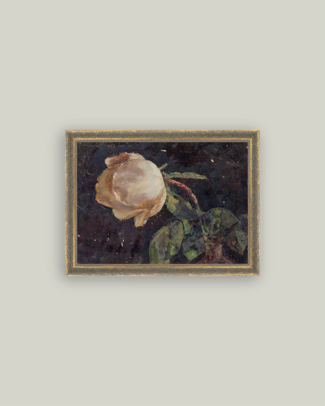 Petal Lane Home - Vase with Rose: 10x8