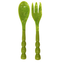 Bermuda Salad Servers, SumnerEdit Green
