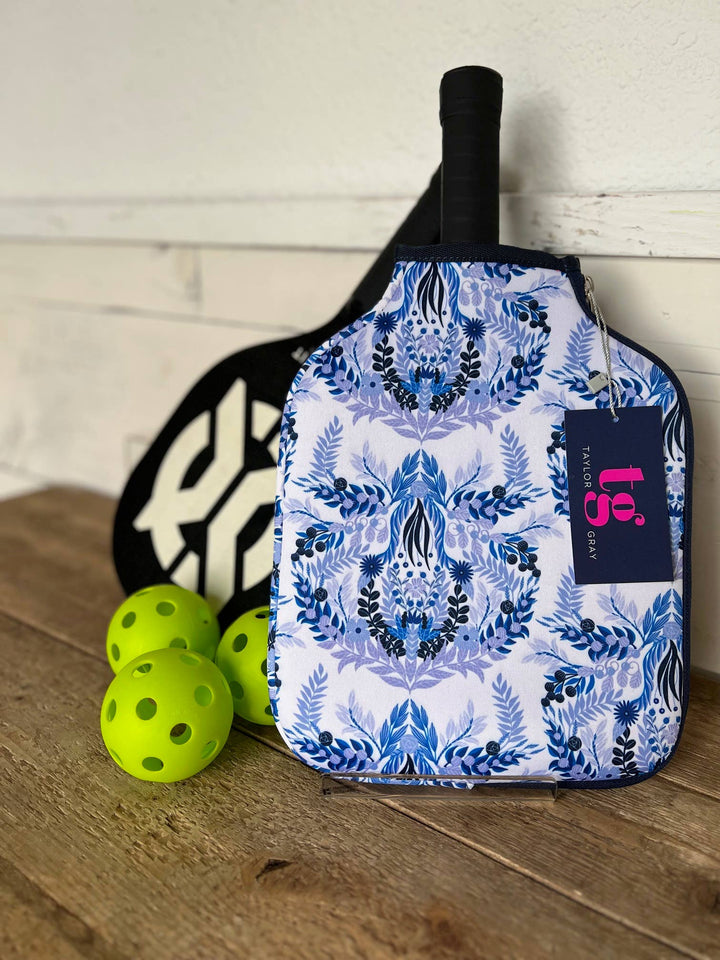 TAYLOR GRAY - The Chinoiserie Pickleball Paddle Cover | shoptaylorgray