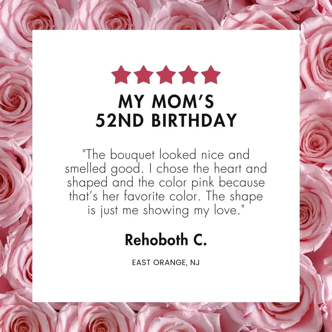 Rose Forever - White roses mini