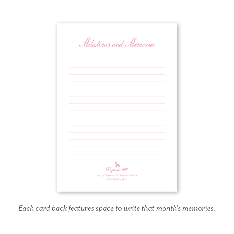 Dogwood Hill - Mother Goose Milestone Cards