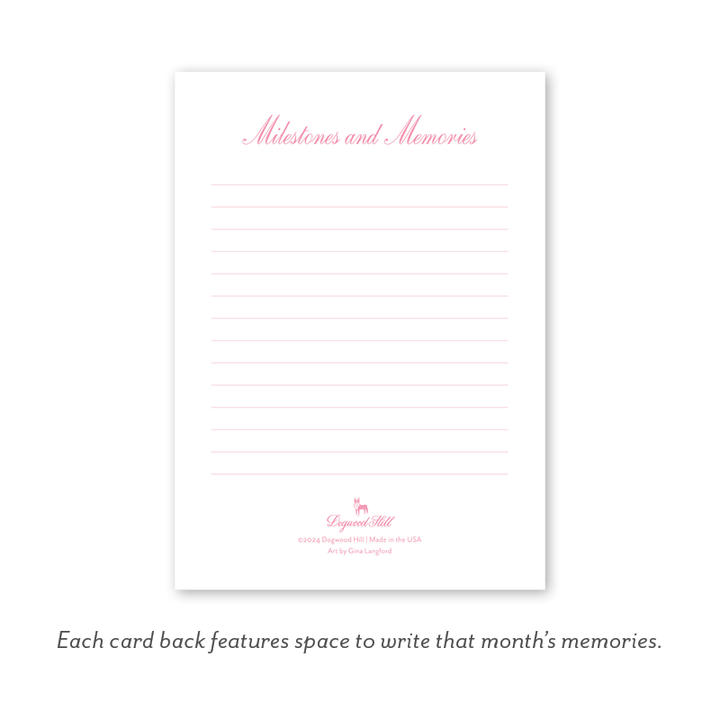 Dogwood Hill - Mother Goose Milestone Cards
