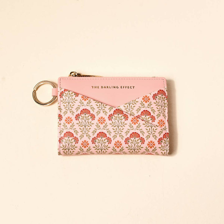 The Darling Effect - Luxe Pocket Wallet–Everbloom Dusty Rose