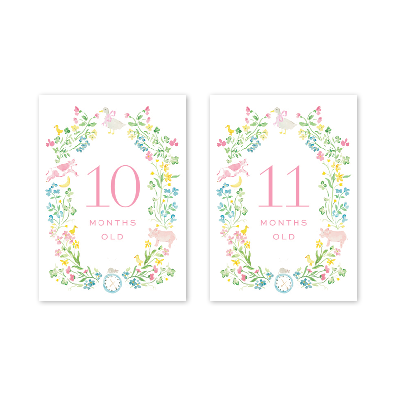 Dogwood Hill - Mother Goose Milestone Cards