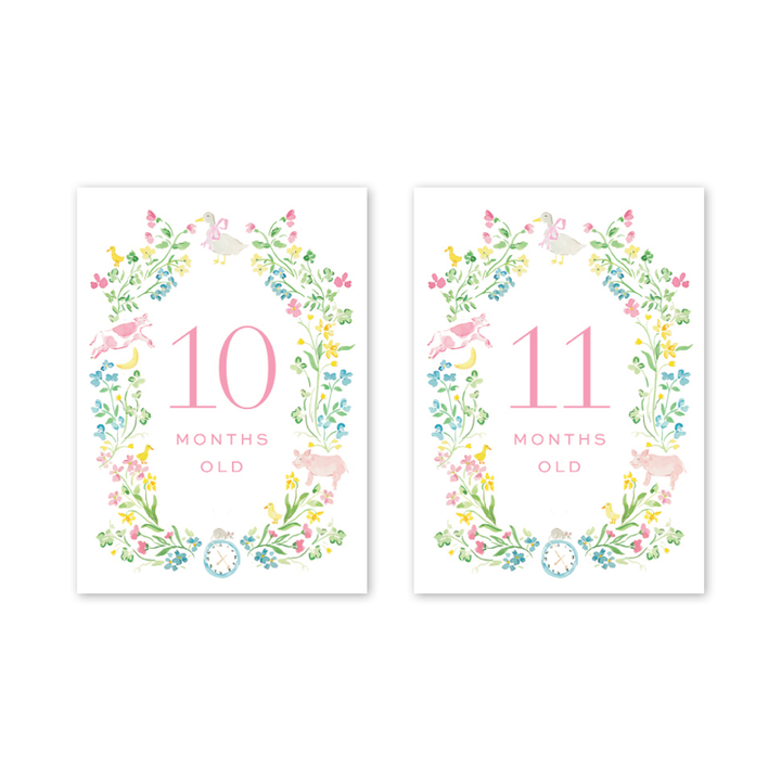 Dogwood Hill - Mother Goose Milestone Cards