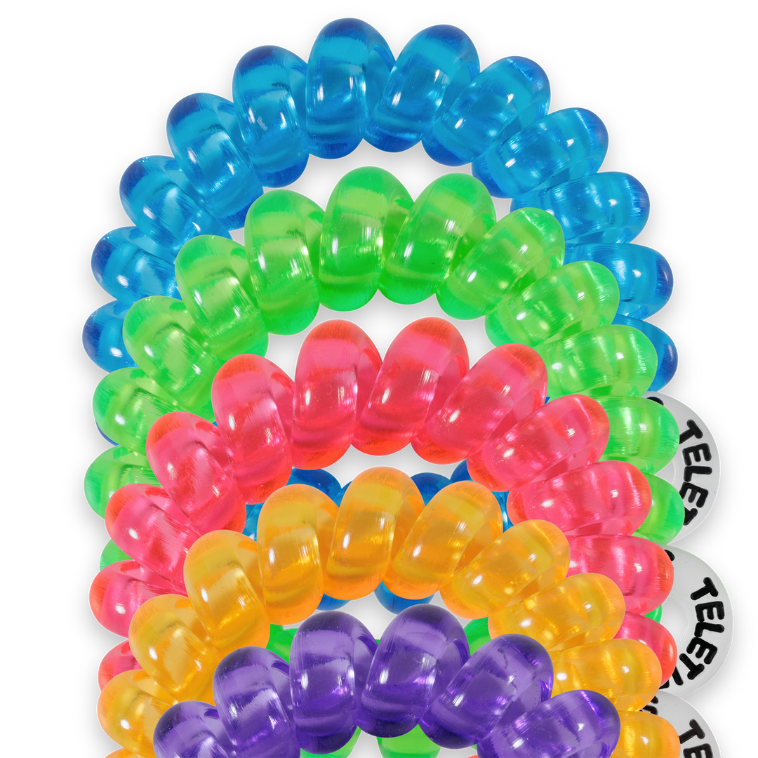 TELETIES - Spiral Hair Coils | Tiny | You Glow, Girl!