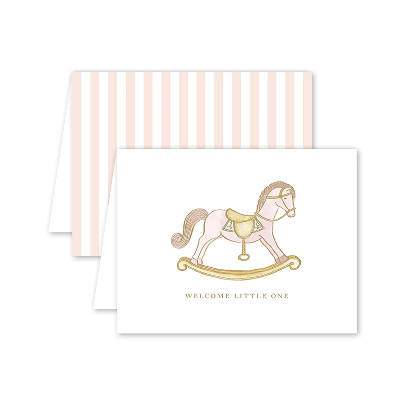 Dogwood Hill - Petit Jouet Cheval Baby: Single Card