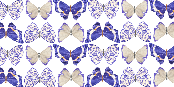 TAYLOR GRAY - 5.5x11 CHINOISERIE trinket tray insert set of 5