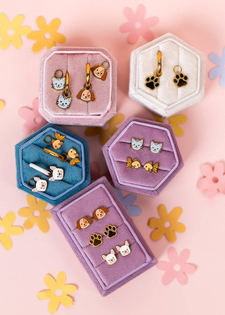 Pierced Co - Brown Dog Charms