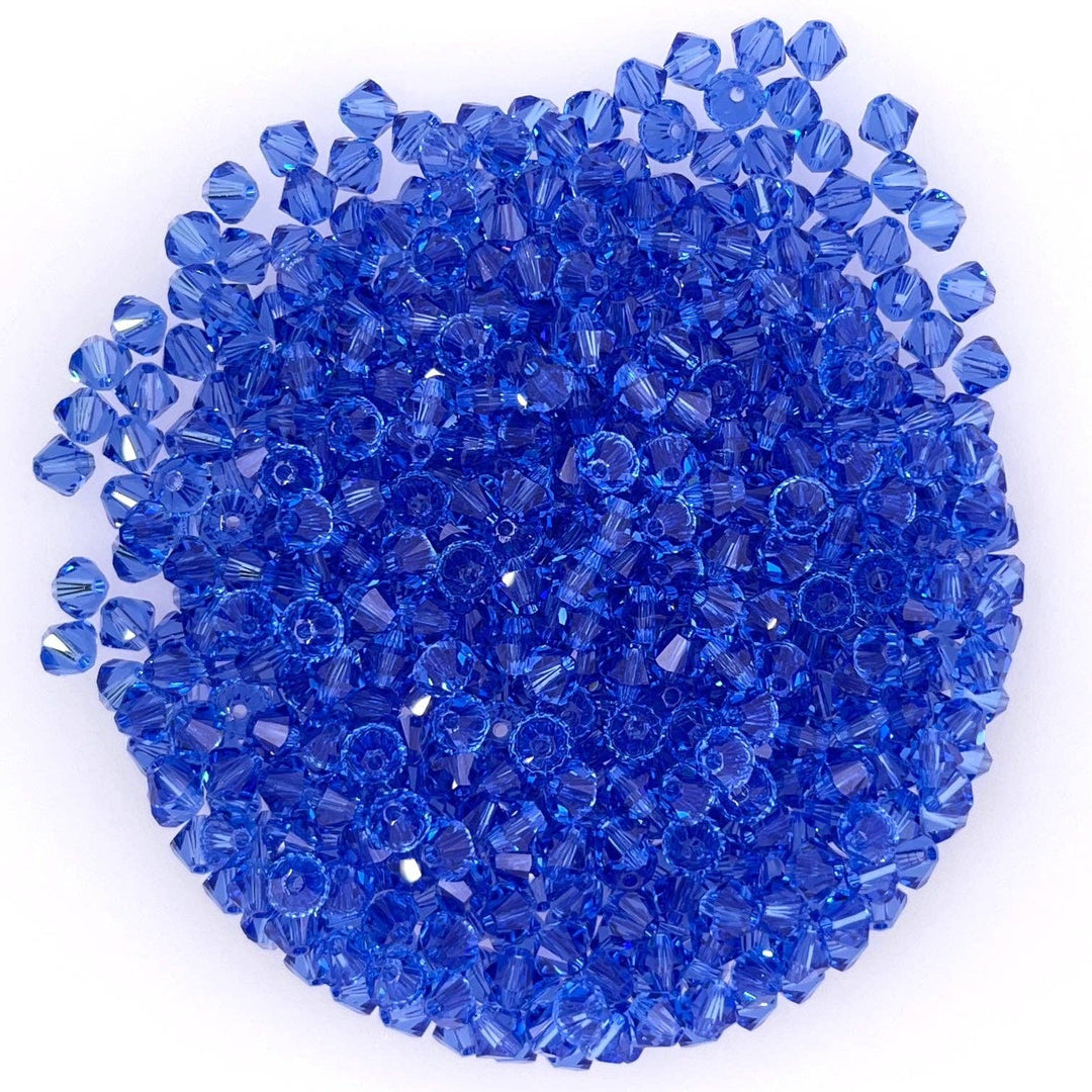 bara boheme - Crystal BTY | Gold Filled Beaded Bracelet: Light Azore / 14KG Filled / Stretchy 6.5"