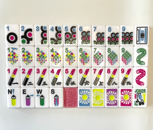 Luxe Mahjong - I Love the 80s Mahjong Set