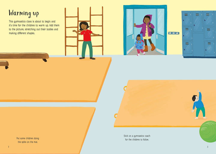 HarperCollins - Little First Stickers Gymnastics : Usborne