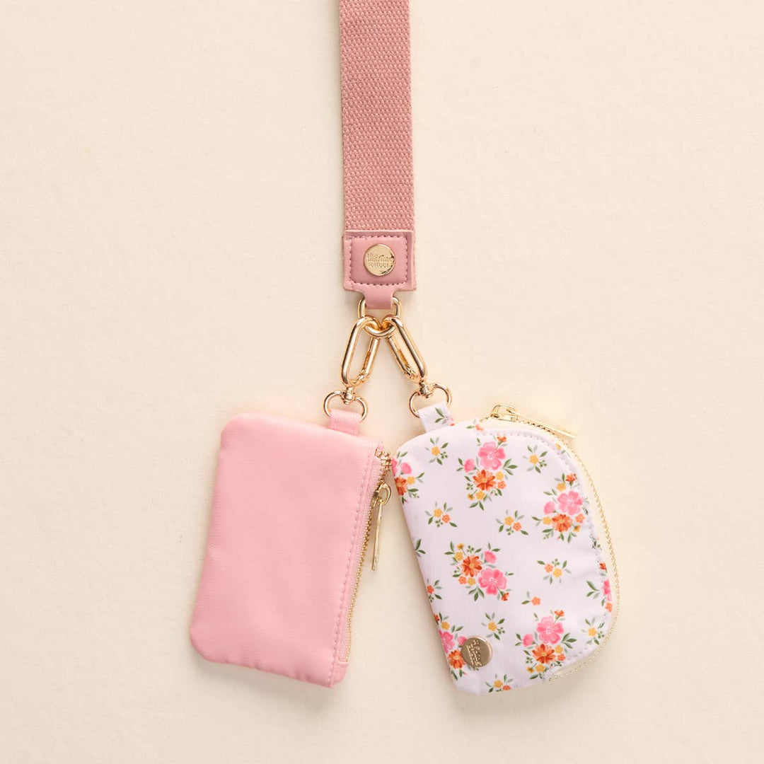The Darling Effect - Dynamic Duo Pouch Wristlet–Endless Daydream Cream