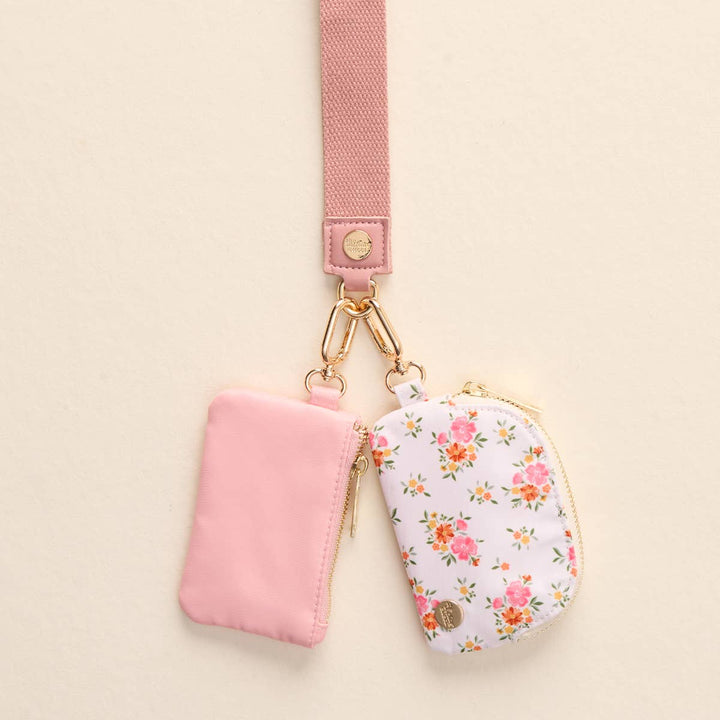 The Darling Effect - Dynamic Duo Pouch Wristlet–Endless Daydream Cream
