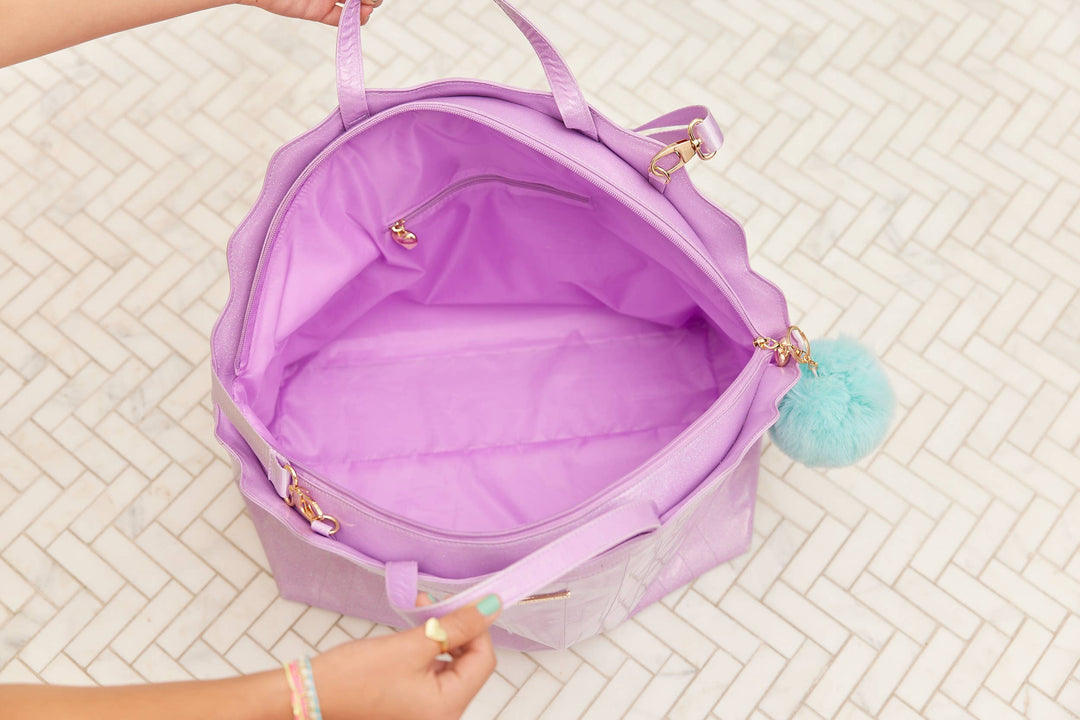 Glimmer Wish - Mermaid Shell Overnight Bag