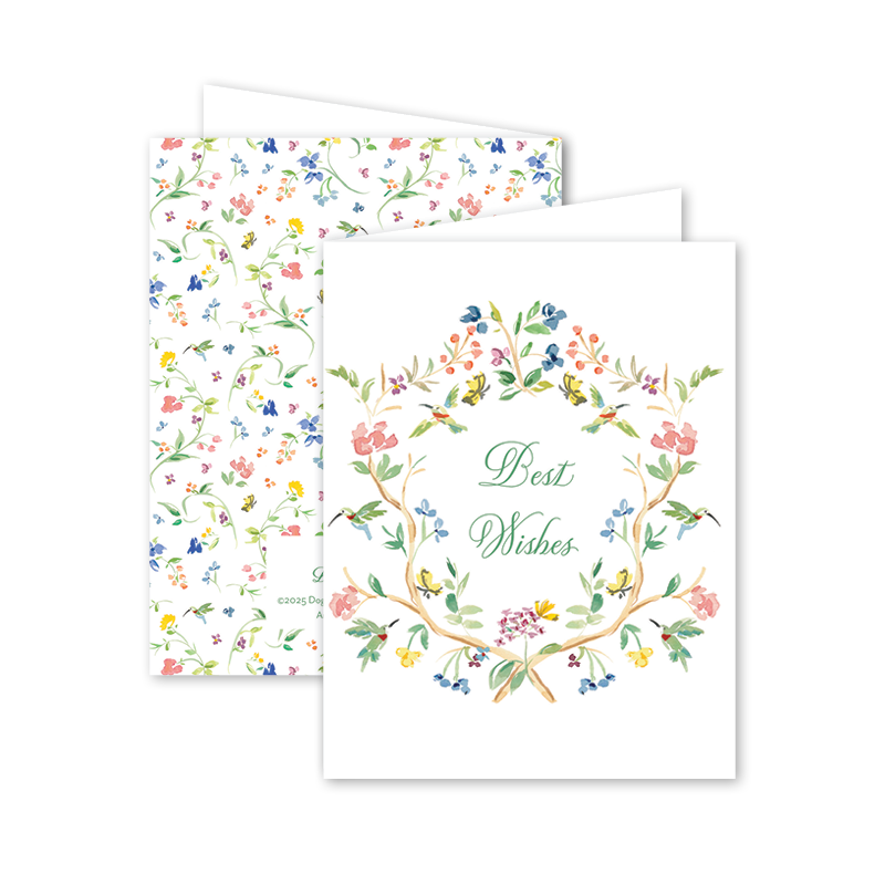 Dogwood Hill - Hummingbird Wedding: Single Card