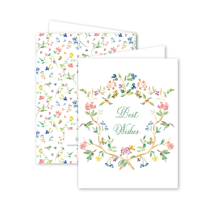 Dogwood Hill - Hummingbird Wedding: Single Card