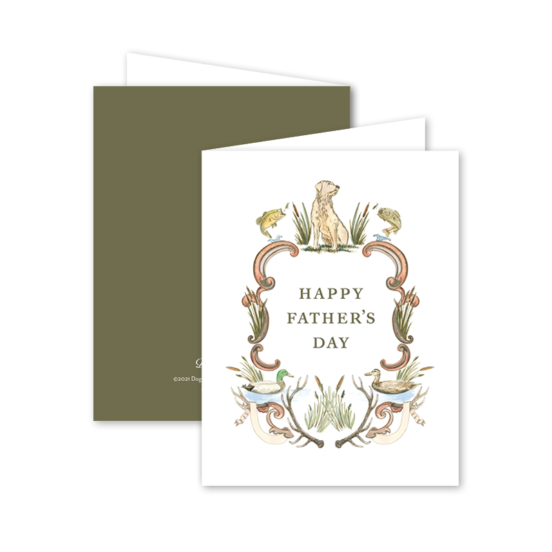 Dogwood Hill - Sportsman Father’s Day Card: Single Card,