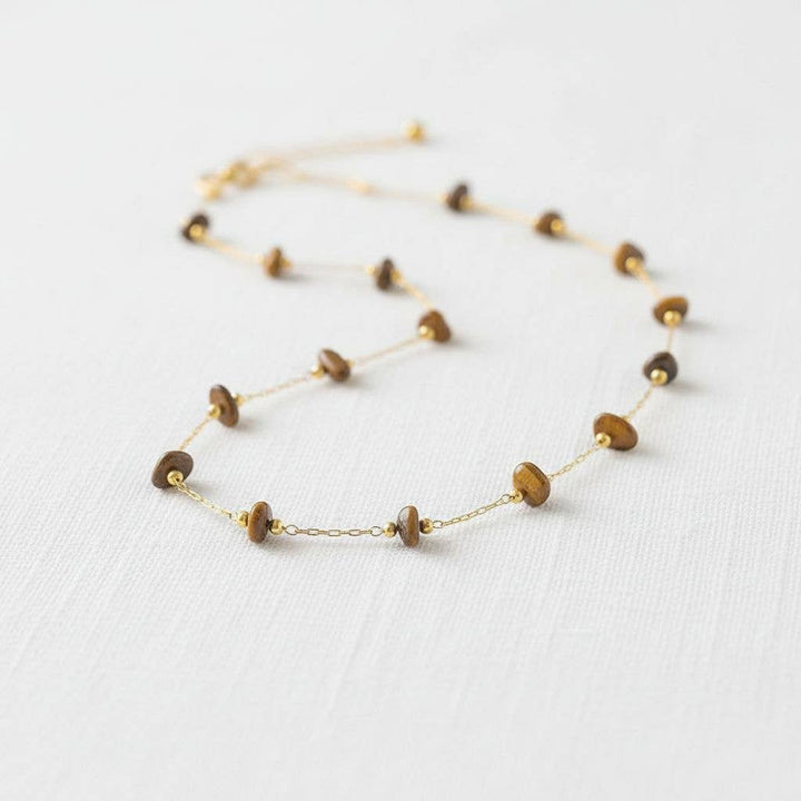 paperln - Pearl Heart Shell Necklace: A23