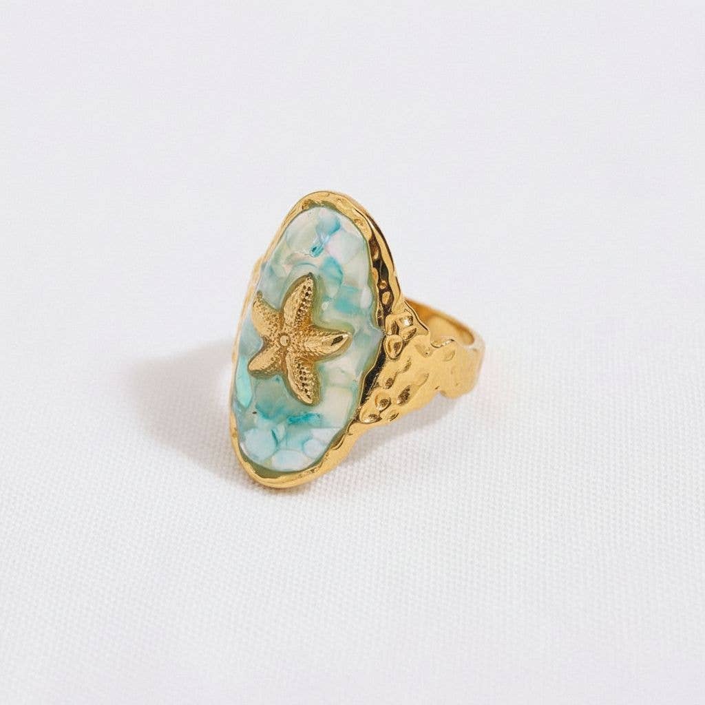 paperln - Coastal Star Design Open Ring