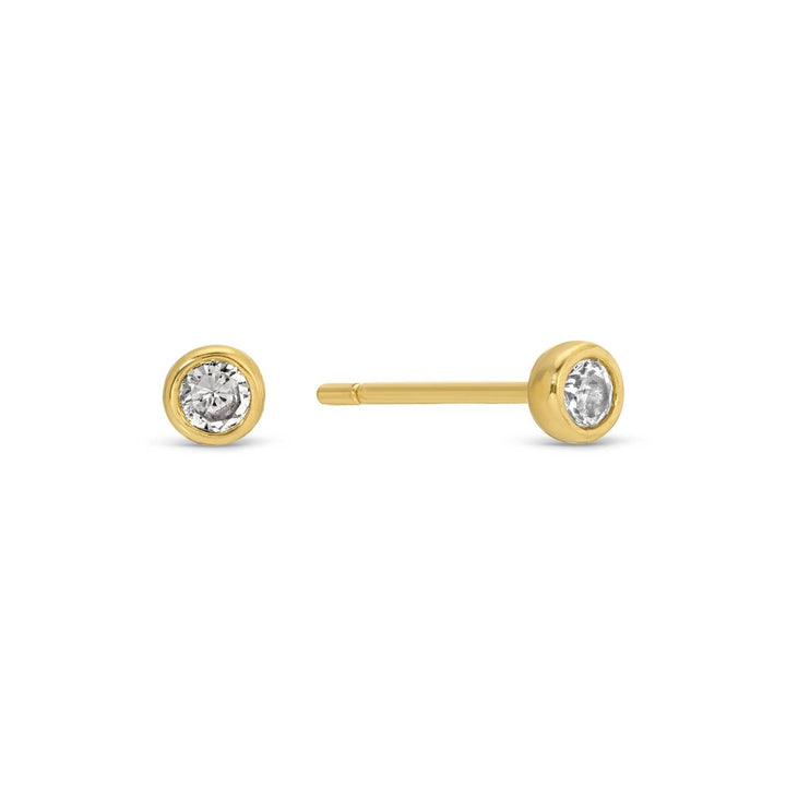 Splendid Iris - Cross Velvet Stud Gift Set: Gold