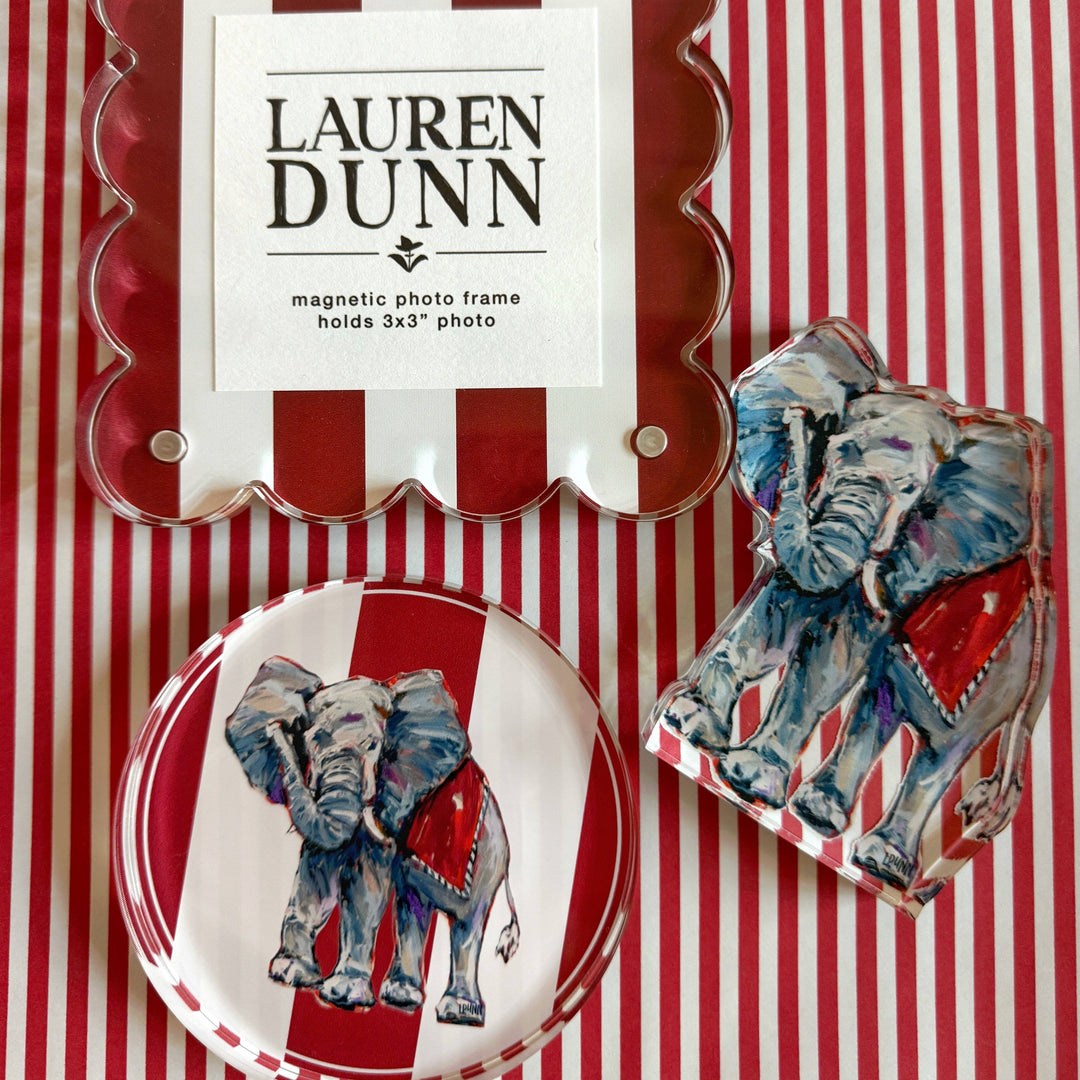 Lauren Dunn - ELEPHANT GAME DAY COASTER single coaster