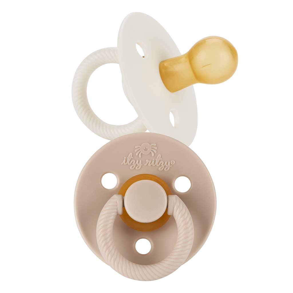 Itzy Ritzy - *NEW STYLES* Itzy Soother™ Natural Rubber Paci Sets: Harbor + Coast 6-18 M
