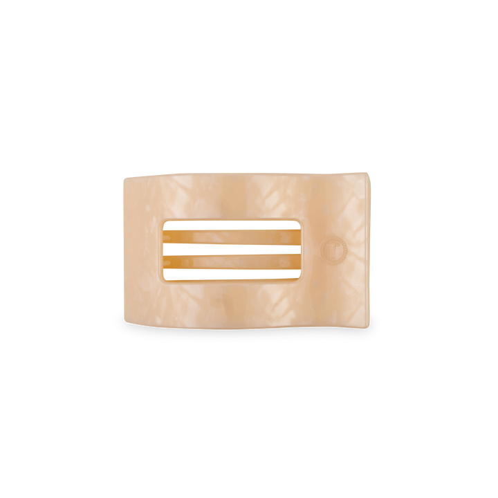 TELETIES - Flat Rectangle Hair Clip | Small | Soft Surf