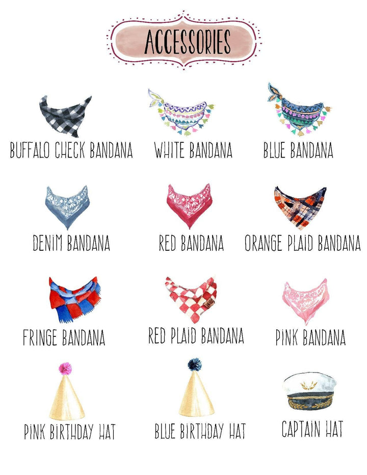 The Preppy Pineapple Home - Custom Goldendoodle Tea Towel: Wingback Chair