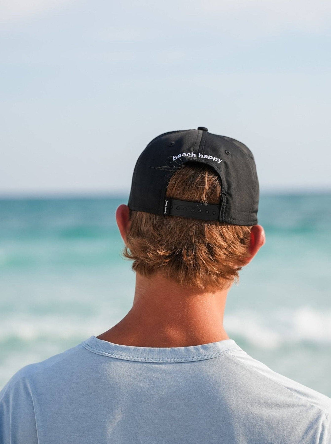 30A Gear - 30A Wordmark Beach Happy Rope Hat: Blue