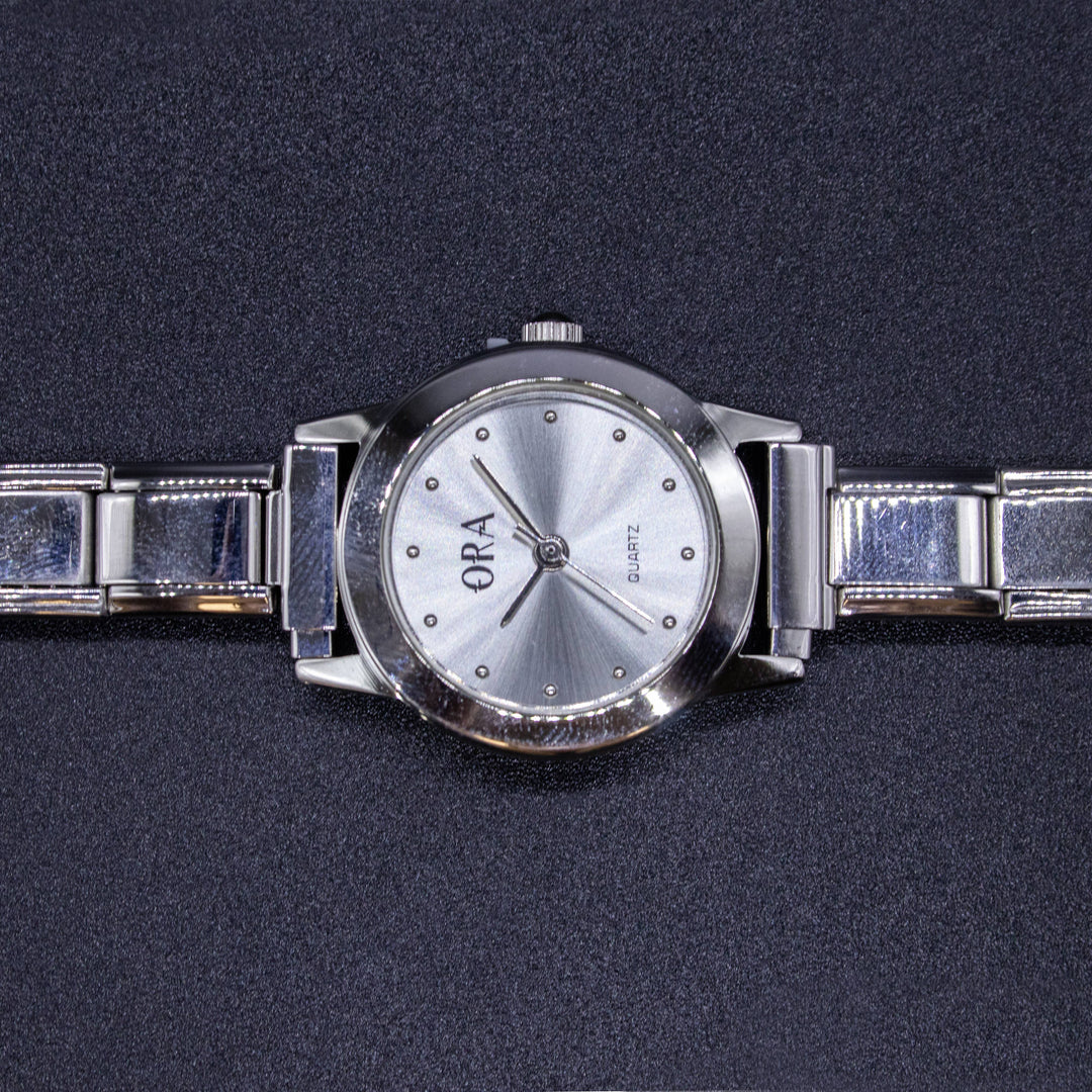 Natalia - Italian Charm Link Watch (Analog): Blue