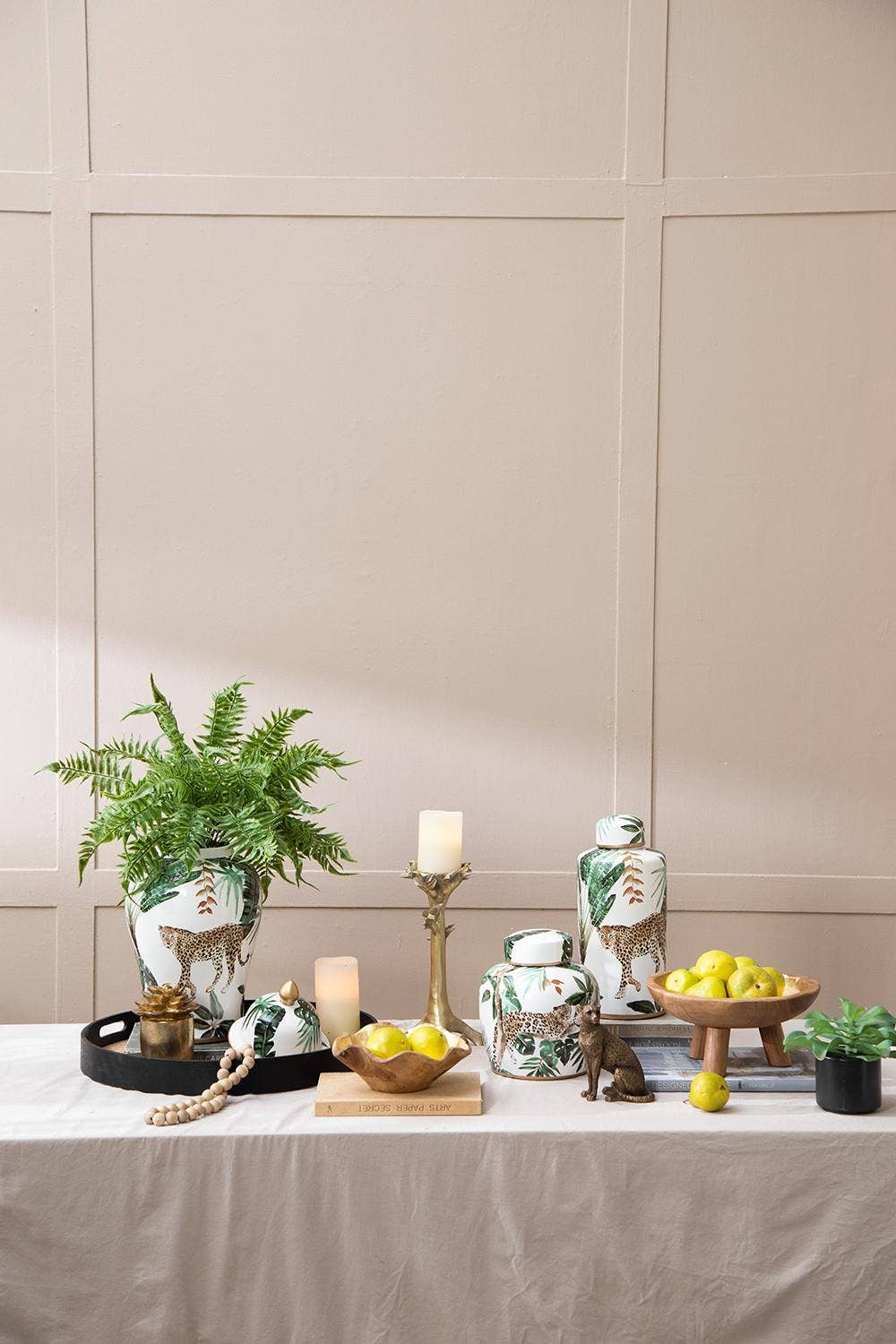 A&B Home Group Inc. - Teak Bowl With Gold Foil