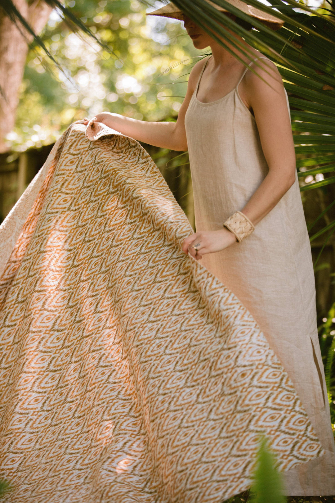 BECASA - Cottage Quilt: Pinken Floral