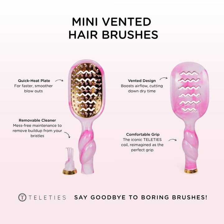 TELETIES - Mini Vented Brush | Pinch Me!