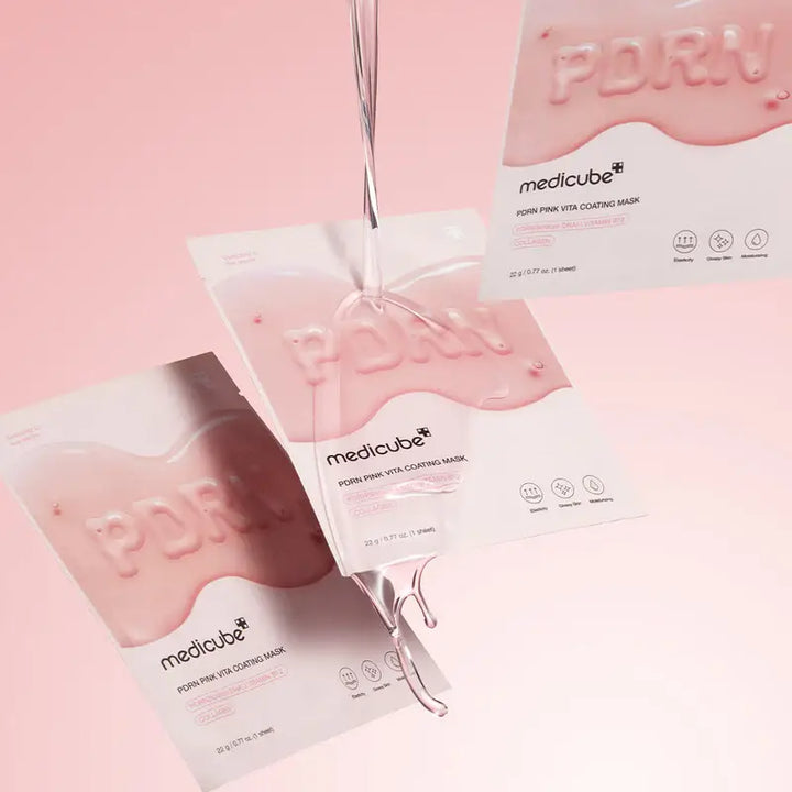 Kosmic - Kbeauty Skincare - [Medicube] PDRN Pink Vita Coating Mask