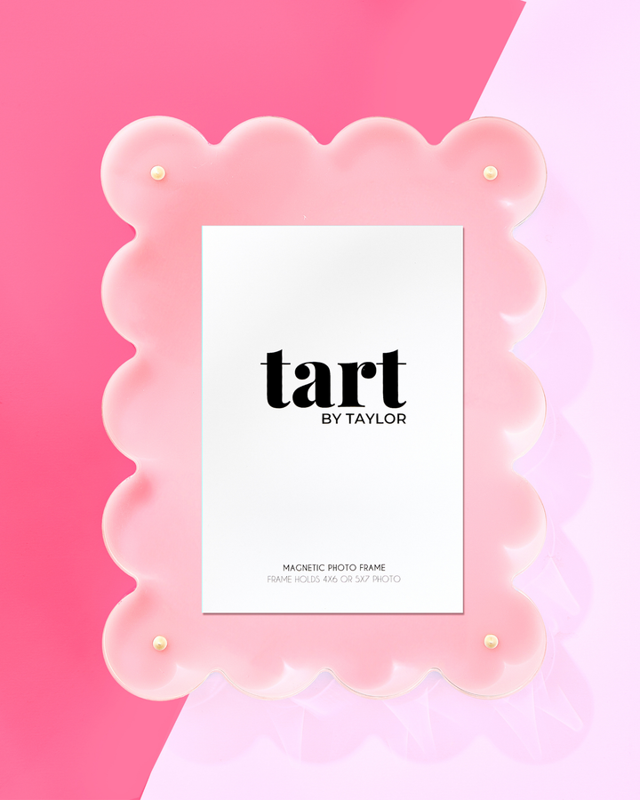 Tart By Taylor - Light Pink Acrylic Picture Frame