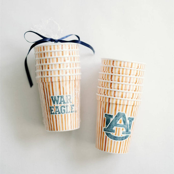 Gracefully Made Art - Auburn "War Eagle" Stadium Cup Set