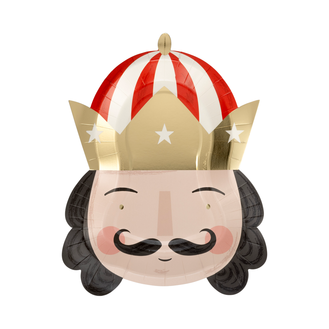 My Mind’s Eye - NUT1142 - Nutcracker Shaped Head 10" Plate