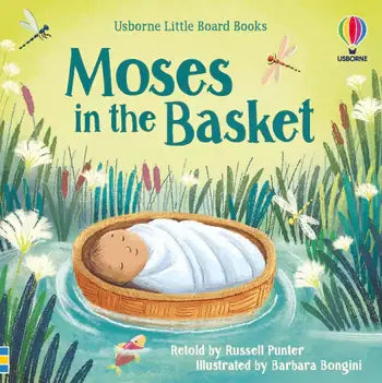 HarperCollins - Moses In the Basket board book: Usborne