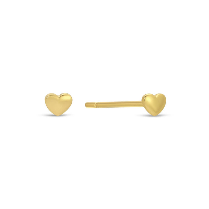 Splendid Iris - Pink Pave Heart Velvet Stud Gift Set