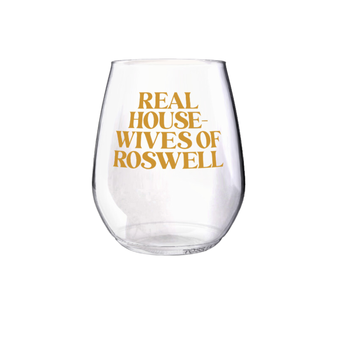 Clairebella - Shatterproof Wine Glass - Custom Real Housewives: Hot Pink