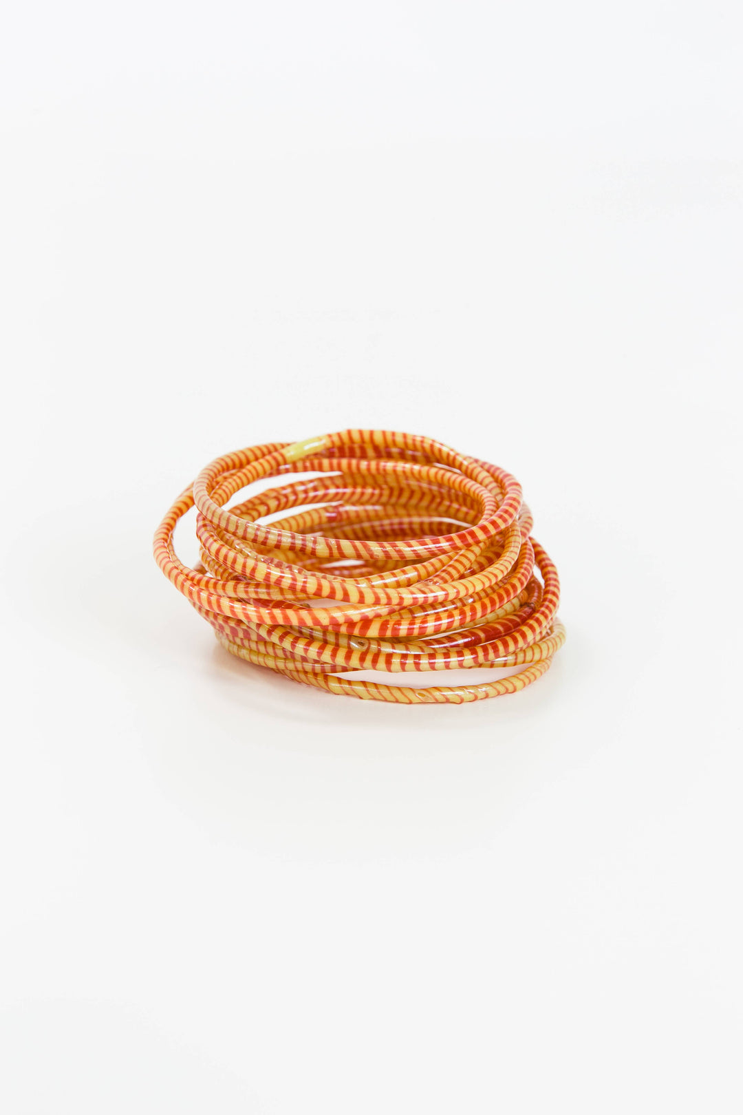 BECASA - Beach Bangles - Sunny Orange