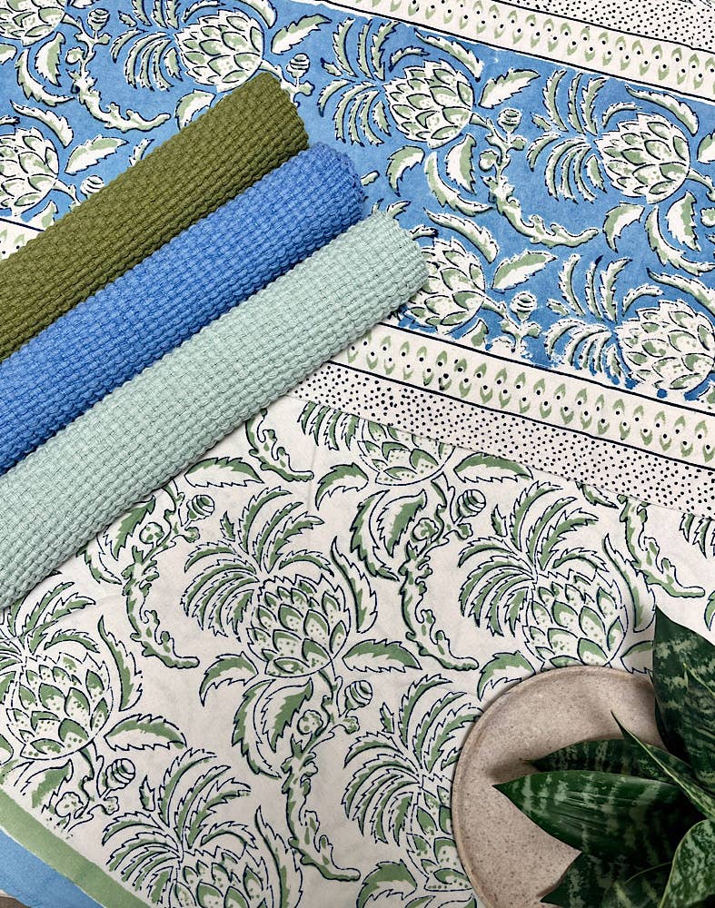 natural habitat - Tablecloth 60X60 Thistle White