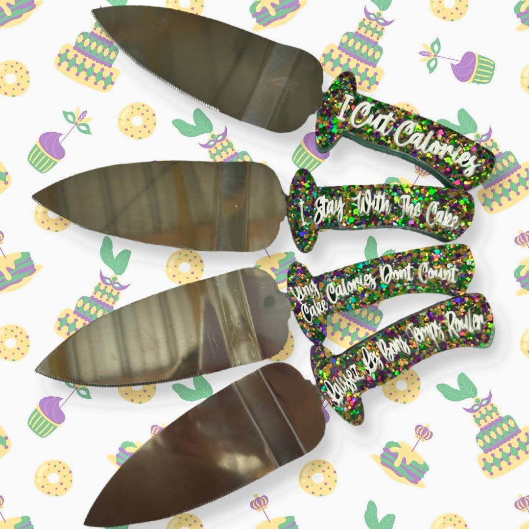 D and M’s Enterprise, LLC - Kingcake Knife-server: Leave In the Box