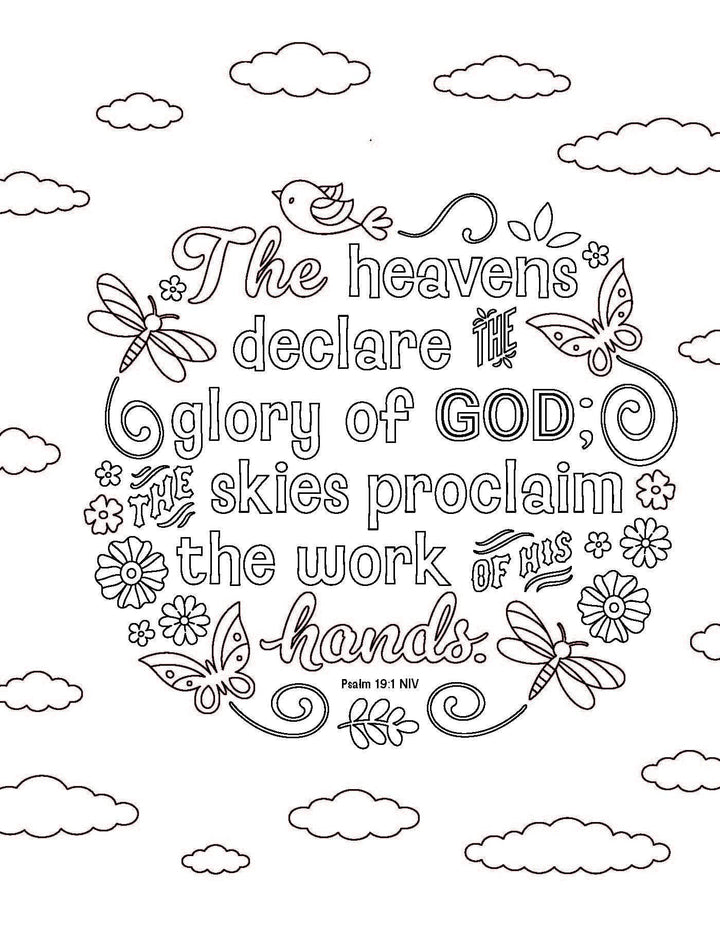 Harvest House Publishers Gift & Specialty Books - Color the Bible for Girls: Paperback / English