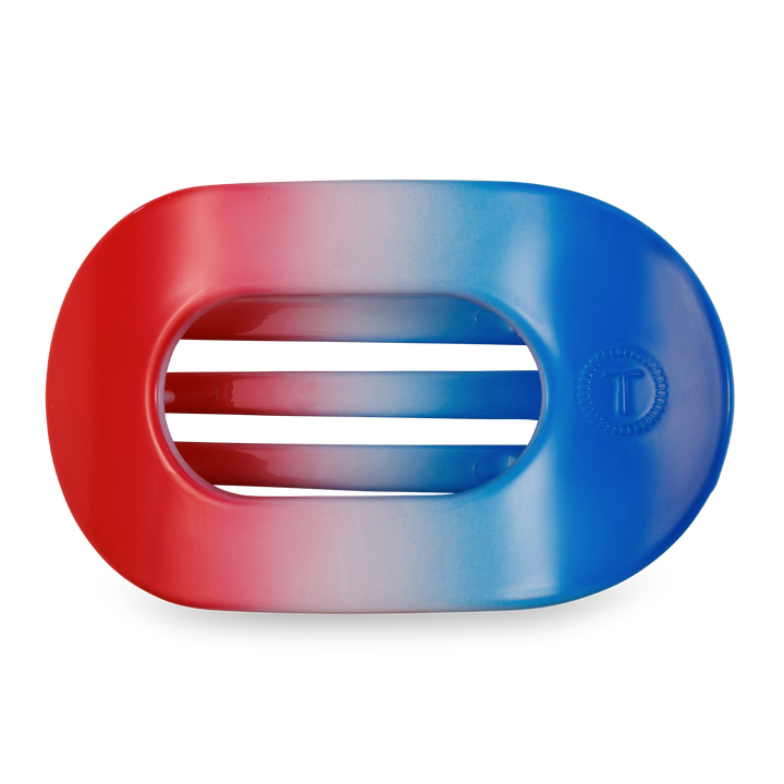 TELETIES - Flat Round Hair Clip | Large | Miss. Americana