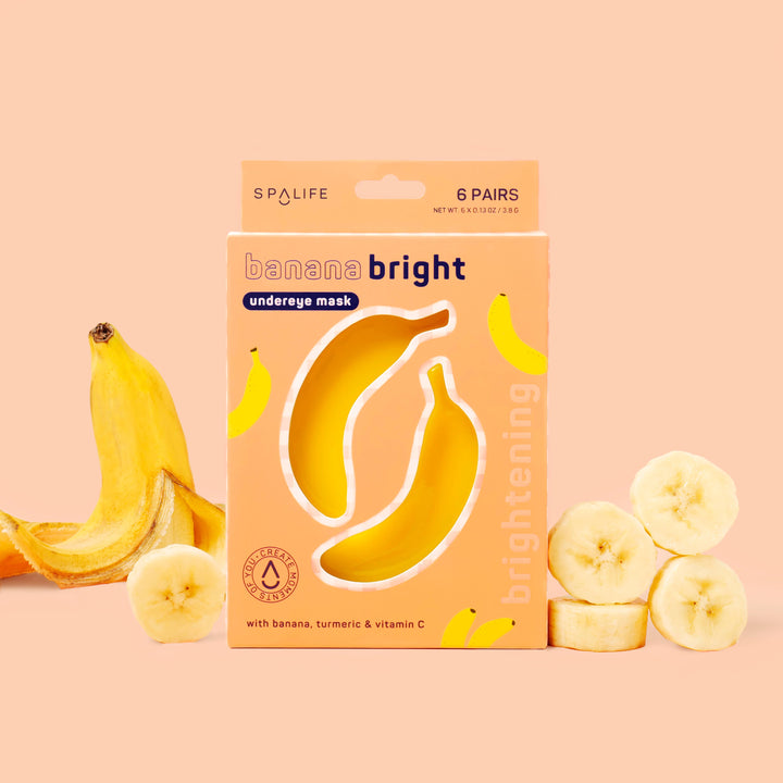 My Spa Life - Banana Bright Hydrogel Undereye Patches  | 10 Pack