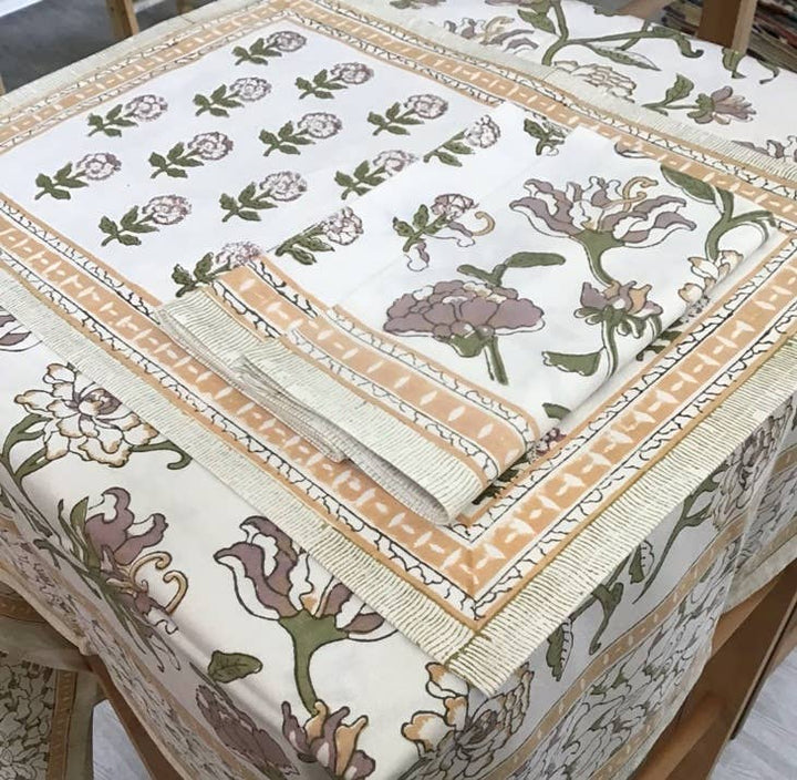 natural habitat - Napkins Musk Rose Bouquet