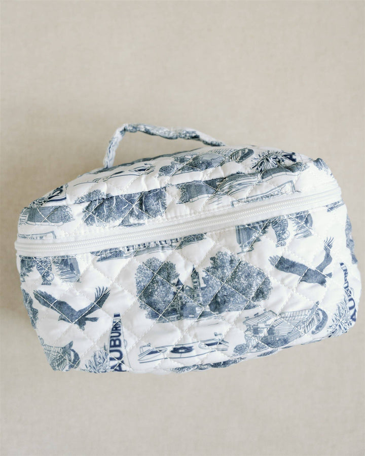 Gracefully Made Art - Auburn University Make Up Toiletry Bag